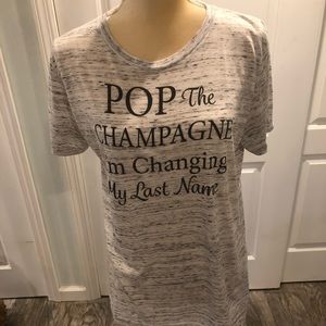 Bride To Be Tee - ONLY WORN ONCE!